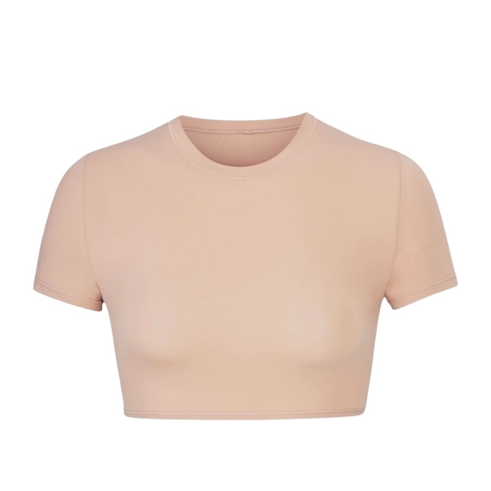 SKIMS Fits Everybody Super Cropped T-Shirt